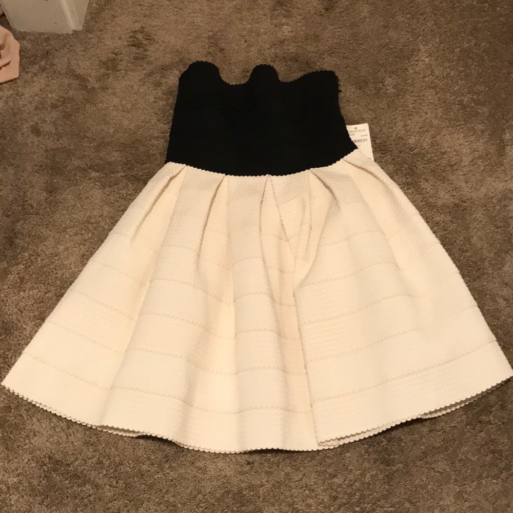 Black and White cocktail dress